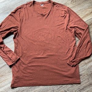 Men’s rust colored long sleeve Tshirt size xl tall